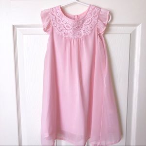 Baby Gap Pink Chiffon Dress